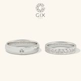  Nhẫn Cưới Kim Cương Vàng 18K Clarella - GCR25050005 