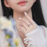  Nhẫn cầu hôn vàng 10k Flora Ring | Gix Jewel 