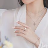  Nhẫn cầu hôn vàng 18k Steel Love | Gix Jewel 