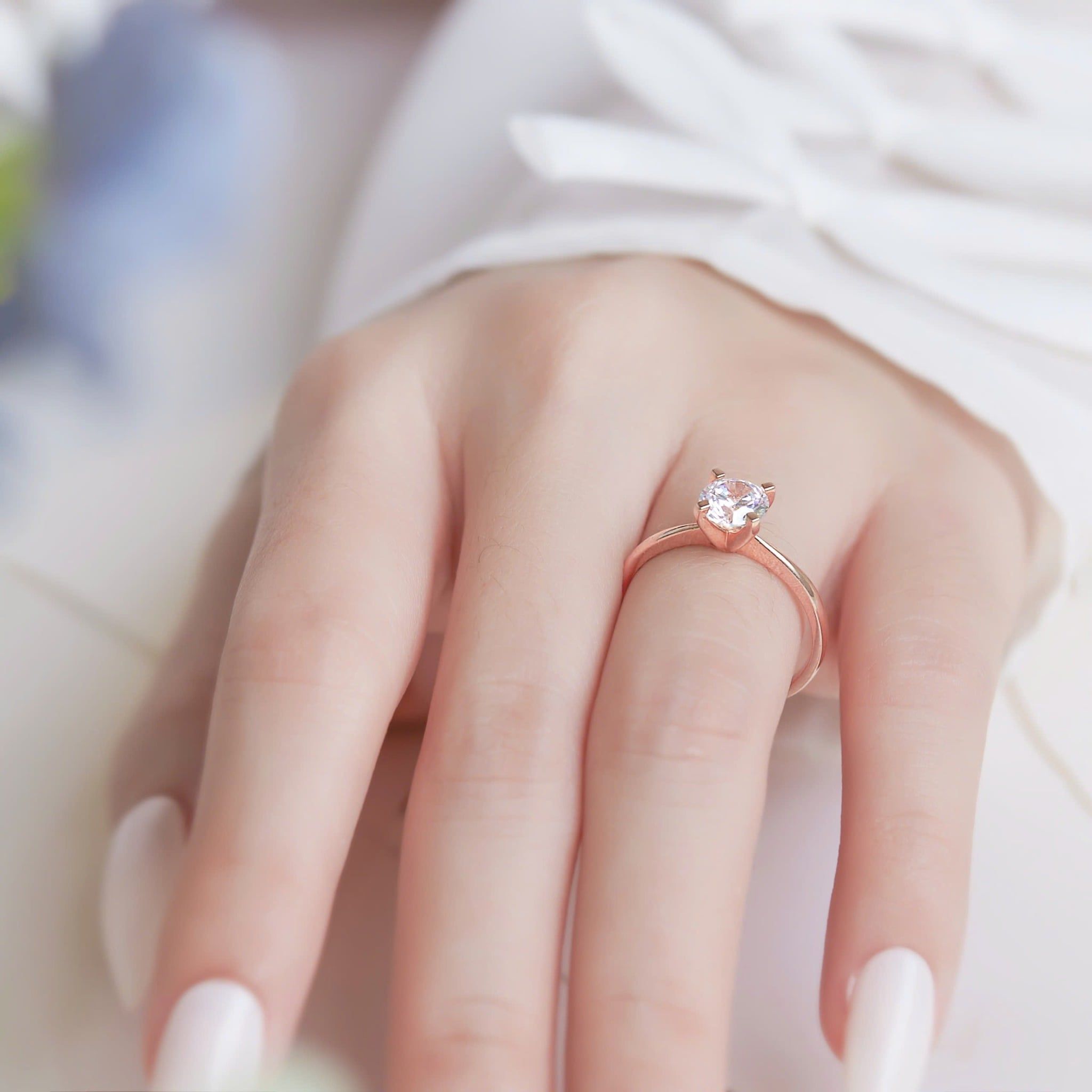  Nhẫn cầu hôn vàng 18k Only You | Gixjewel 