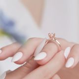 Nhẫn cầu hôn vàng 10k Grace Vine | Gix Jewel 