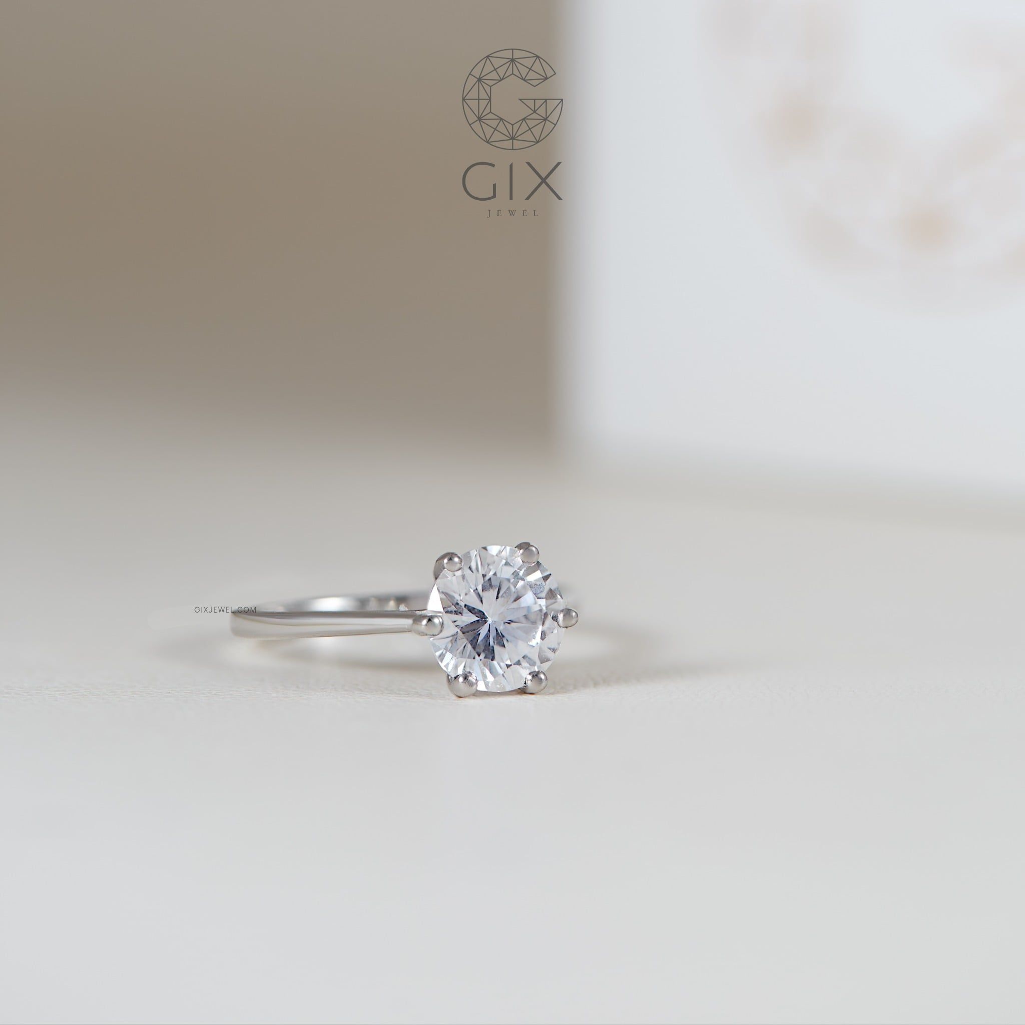  Nhẫn cầu hôn vàng 14k Just One | Gix Jewel 