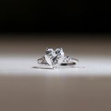  Nhẫn cầu hôn vàng 18k Blush Heart | Gix Jewel 