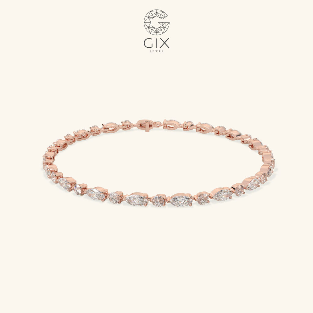  Vòng tay tennis nữ đính đá cao cấp | Gix Jewel 