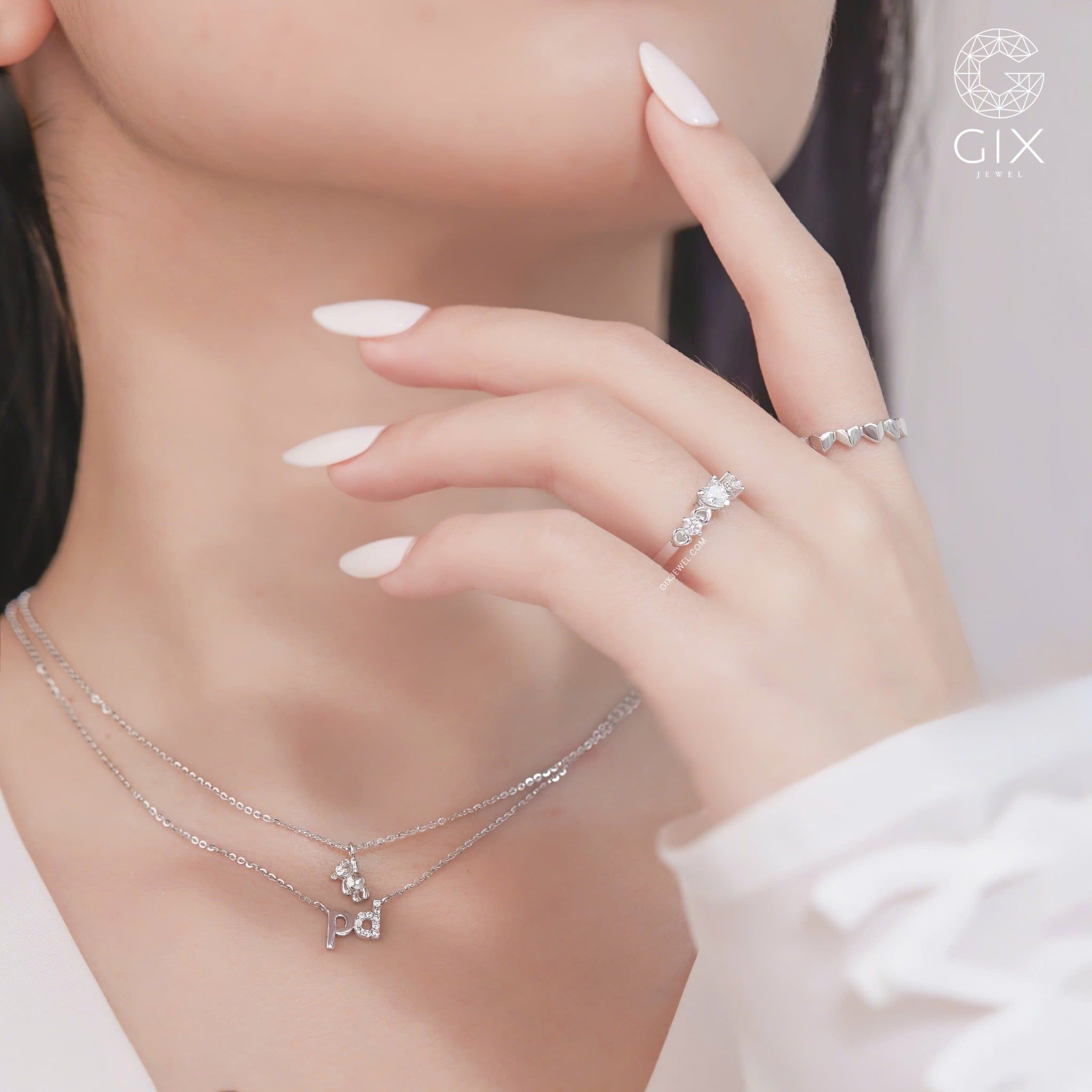  Nhẫn cầu hôn vàng 14k Trilogy Love | Gix Jewel 