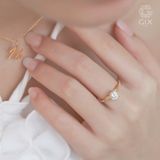  Nhẫn cầu hôn vàng 18k Sunflower Vow | Gixjewel 