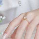  Nhẫn cầu hôn vàng 18k Sunflower Vow | Gixjewel 