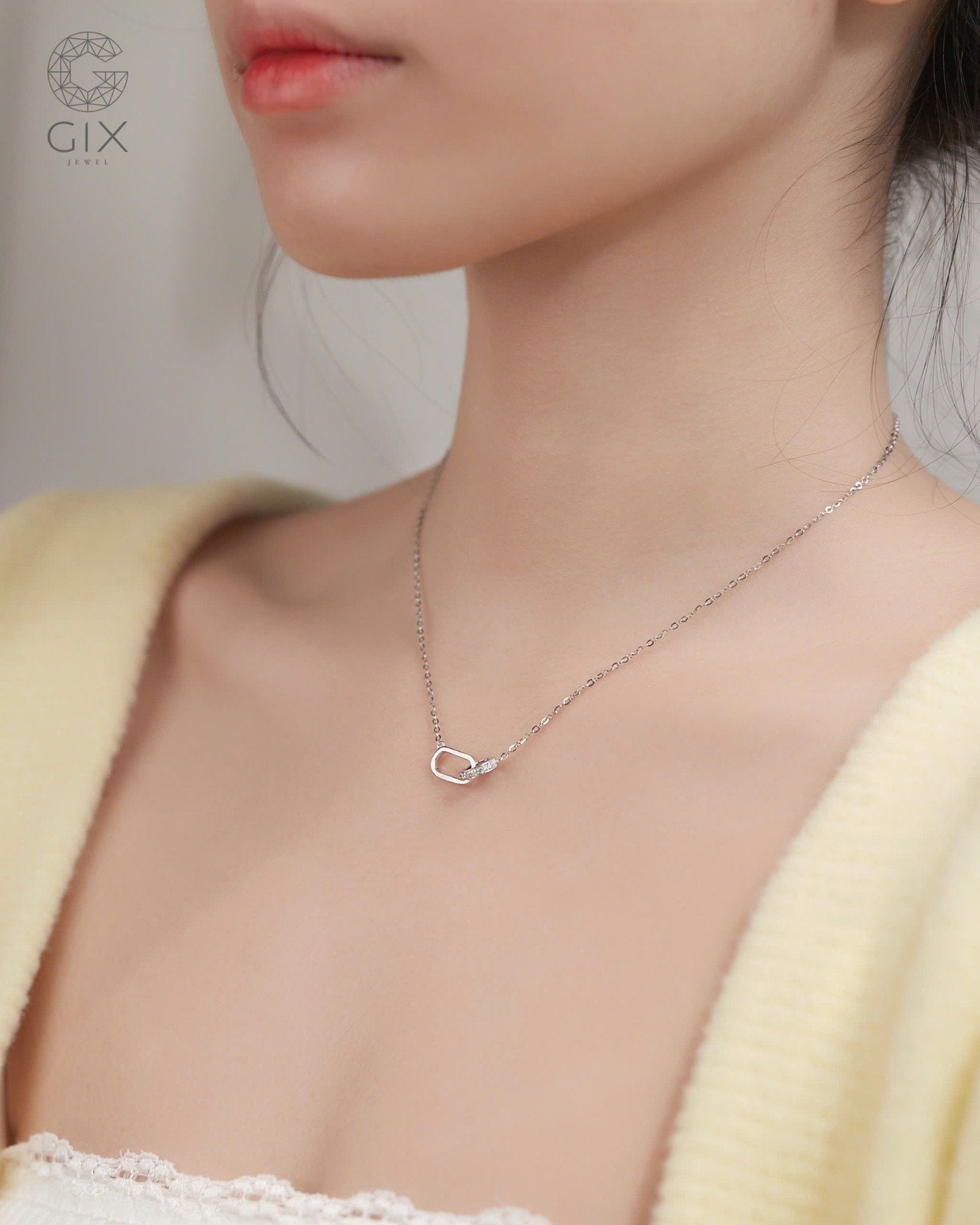 Dây chuyền vàng & bạc Link Spark | Gix Jewel 