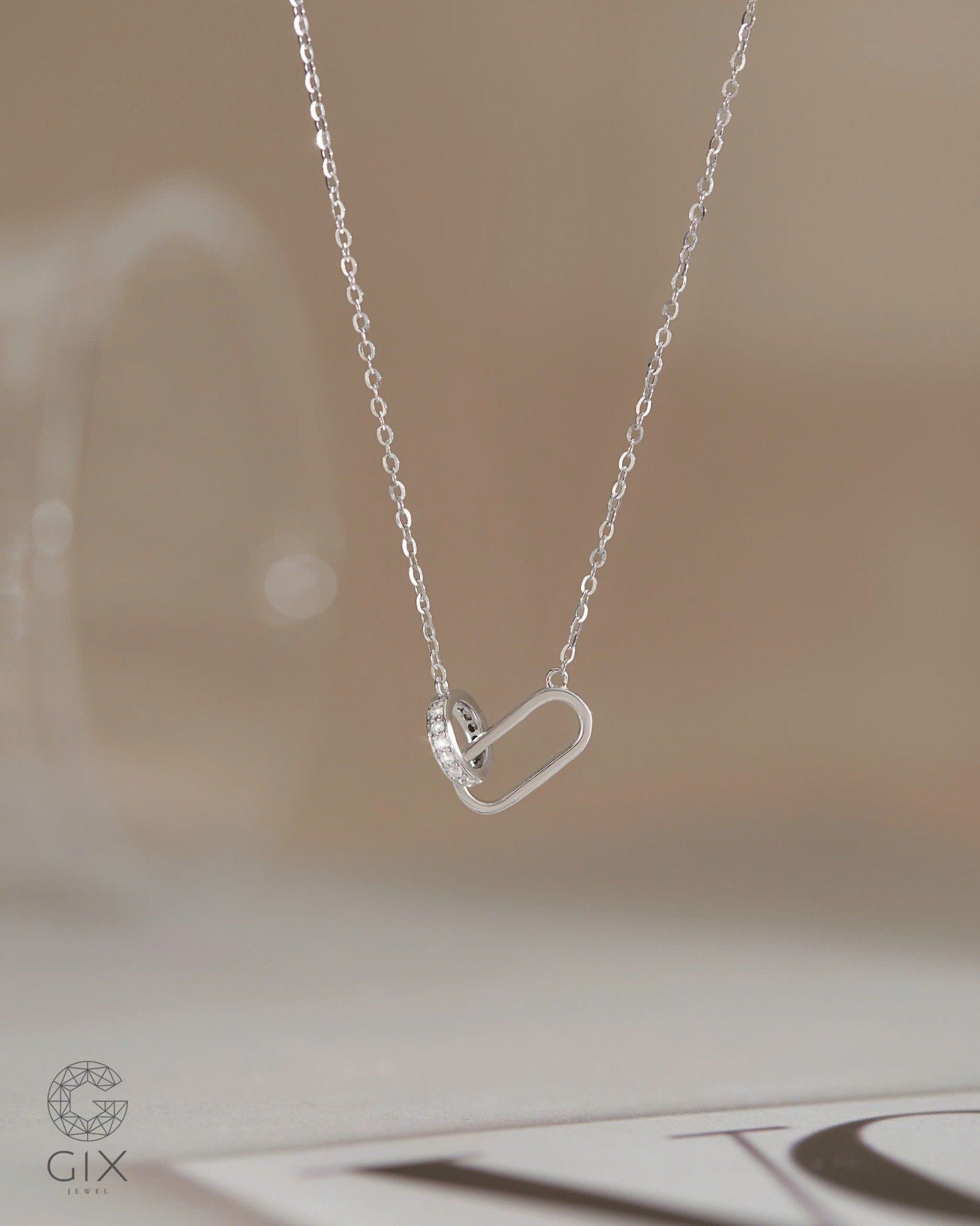  Dây chuyền vàng & bạc Link Spark | Gix Jewel 