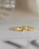  Nhẫn cưới 18k vô cực đẹp đính kim cương - Ouroboros | Gix Jewel 