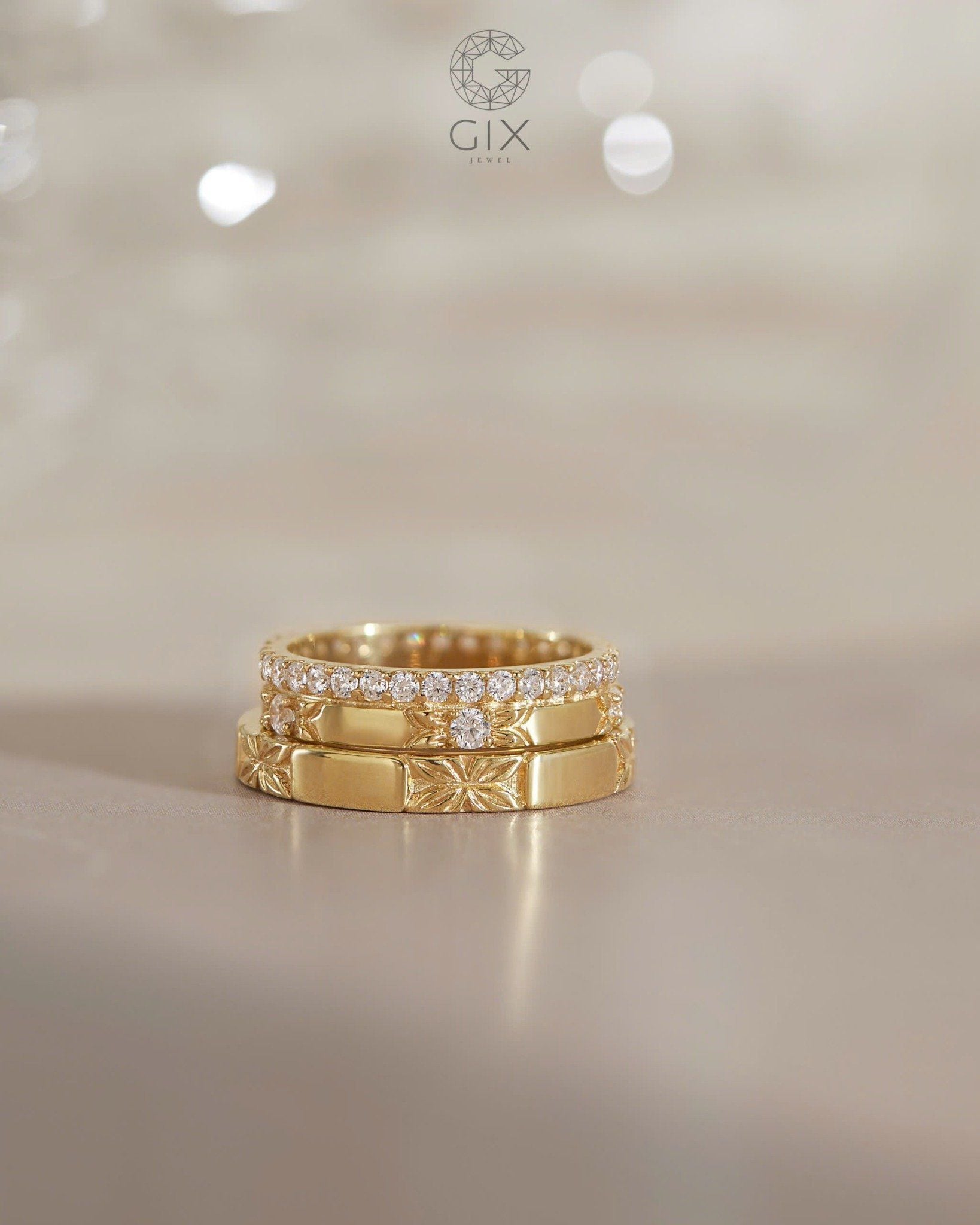  Nhẫn cưới Astrelle - GCR25050147 | Gix Jewel 