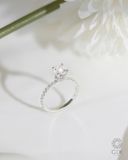  Nhẫn cầu hôn Moissanite vàng 18k đẹp - Bliss Touch | Gix Jewelry 