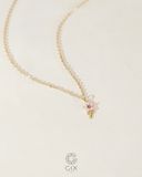  Dây chuyền vàng tây đẹp hình bông hoa - Blossom Charm | Gix Jewelry 