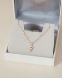  Dây chuyền vàng tây đẹp hình bông hoa - Blossom Charm | Gix Jewelry 