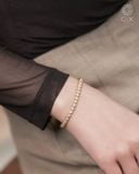  Lắc tay tennis vàng 18k bạc 925 đẹp nam nữ Gix Jewel mạ vàng đính đá cao cấp 