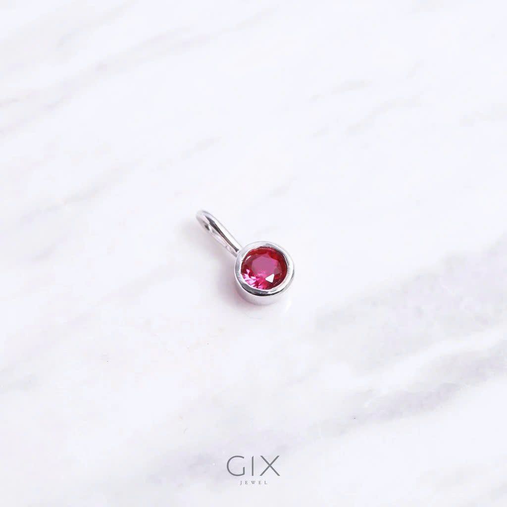  Mặt dây chuyền bạc đính đá Cz cao cấp Gix Jewel MDC08 