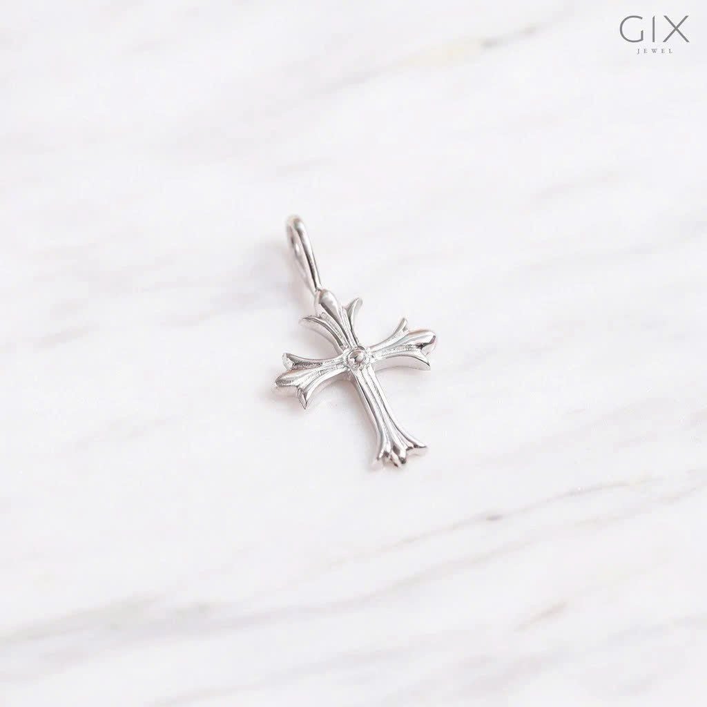  Mặt dây chuyền thánh giá bằng bạc tinh xảo cao cấp Gix Jewel MDC02 