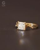 Nhẫn đính hôn kim cương vàng trắng 18k - Neon Kiss | Gix Jewel 