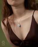  Mặt dây chuyền mặt tròn khắc thánh giá vàng 18k & bạc đẹp cho nam nữ | Gixjewel 