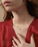  Vòng cổ trái tim vàng 18k sợi mảnh cho nữ | Gix Jewel 