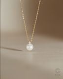  Dây chuyền ngọc trai nữ vàng tây 18k sợi mảnh đẹp | Gix Jewel 