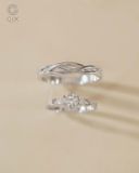  Nhẫn Cưới Vàng 10K Gix Jewel - GCR25050040 