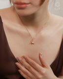  Dây chuyền ngựa bạc 925 & vàng tây sợi mảnh đẹp | Gix Jewel 