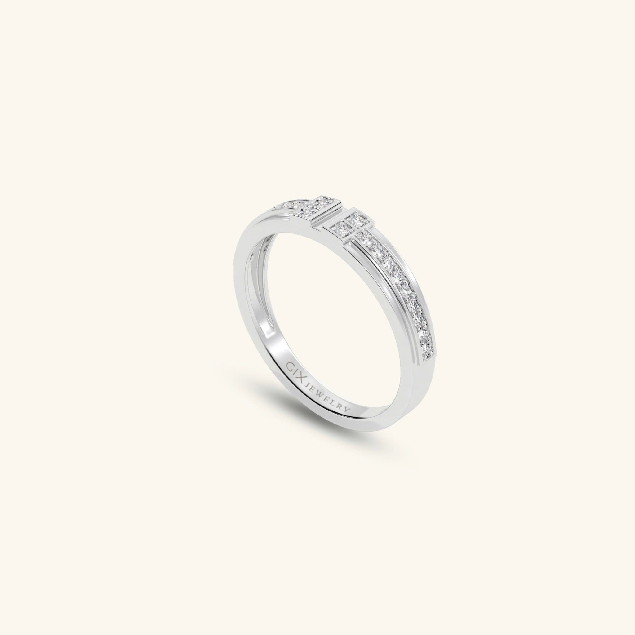 Nhẫn cưới vàng thiết kế riêng - GCR25050166 | Gix Jewel 