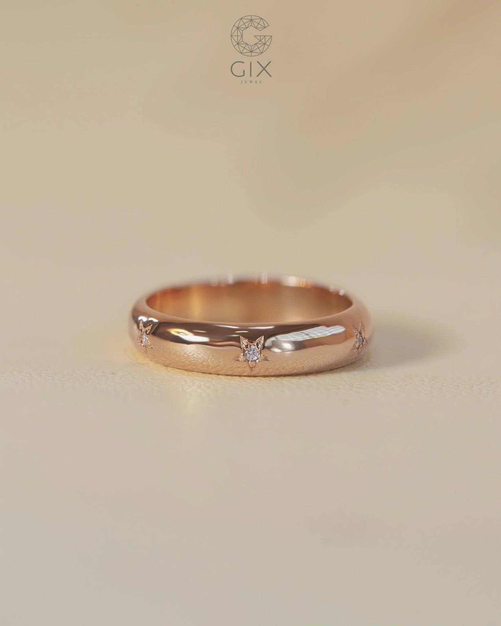  Nhẫn nữ cá tính vàng tây 10k, 14k, 18k & bạc đẹp bản to sang trọng | Gix Jewel 