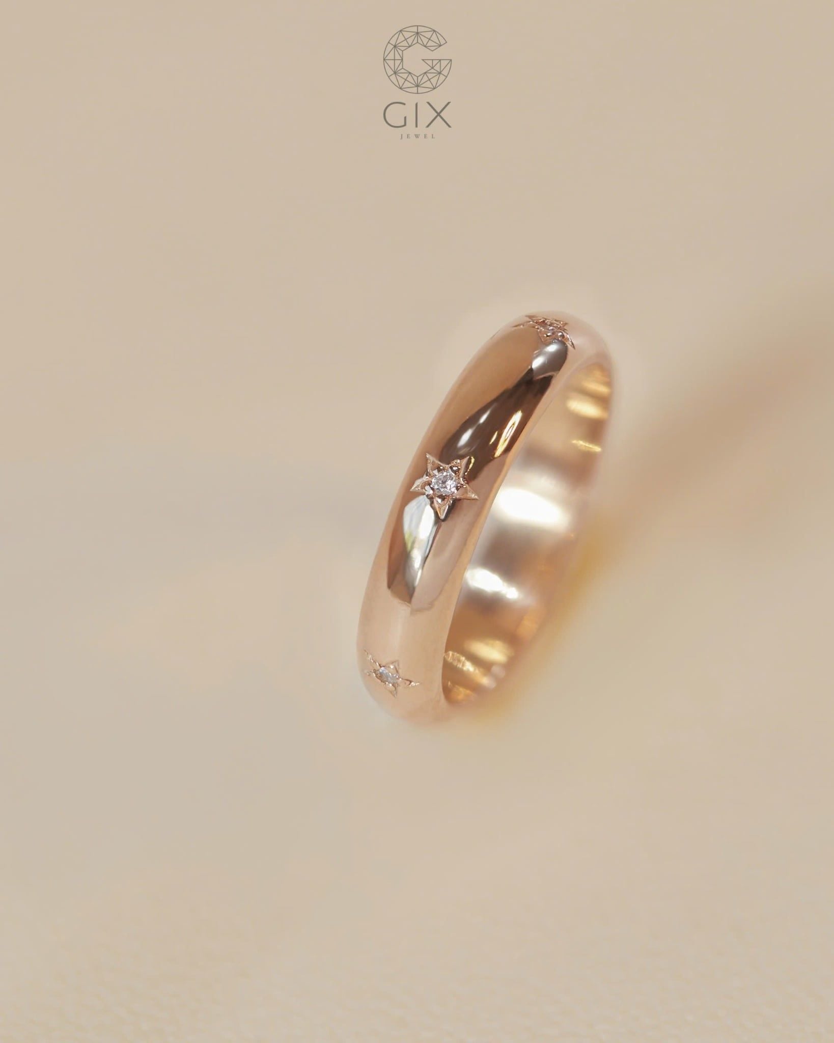  Nhẫn nữ cá tính vàng tây 10k, 14k, 18k & bạc đẹp bản to sang trọng | Gix Jewel 