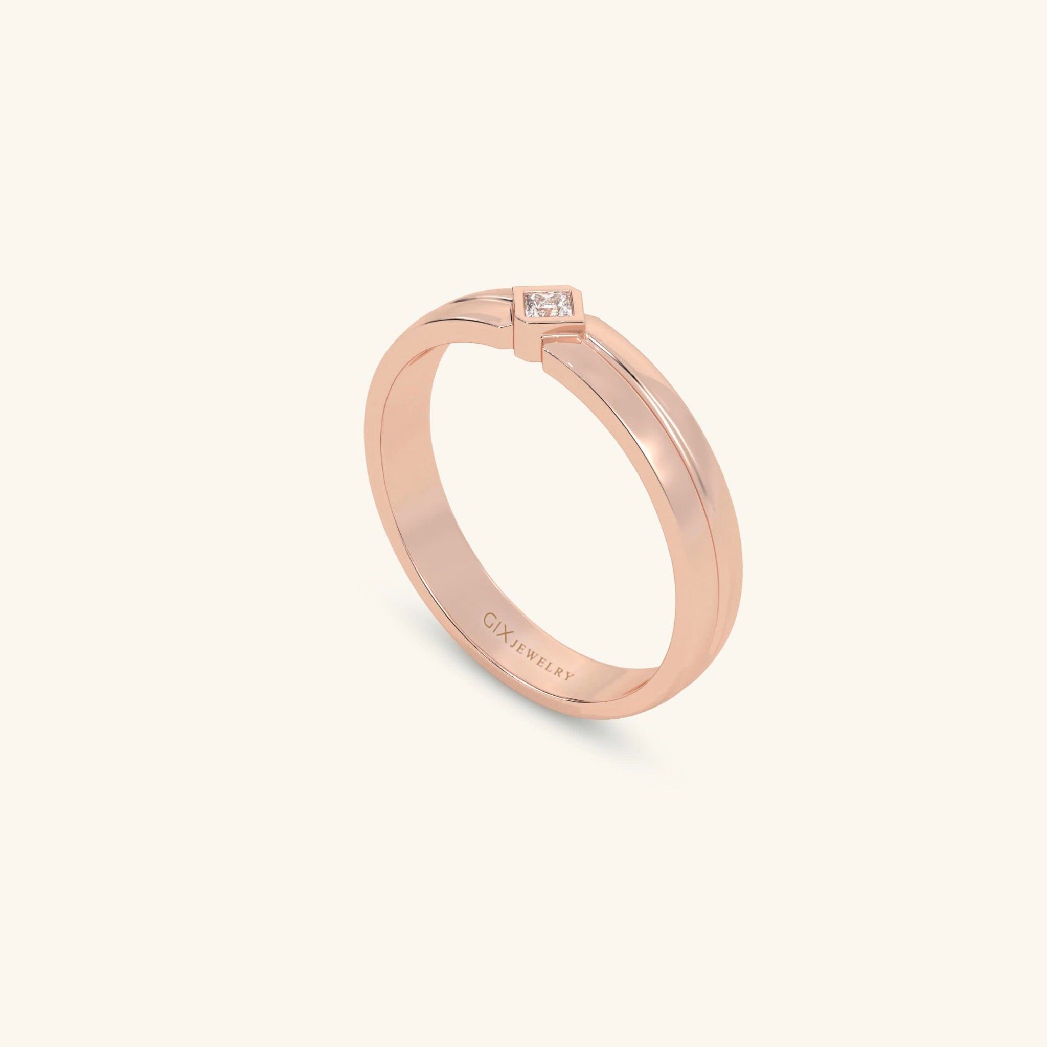  Nhẫn cưới vàng thiết kế riêng - GCR25050238 | Gix Jewel 
