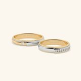  Nhẫn cưới vàng thiết kế riêng - GCR25050243 | Gix Jewel 