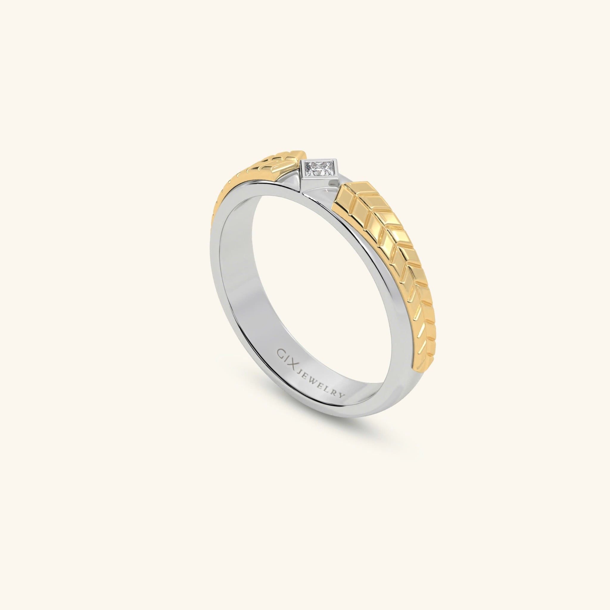  Nhẫn cưới vàng thiết kế riêng - GCR25050250 | Gix Jewel 