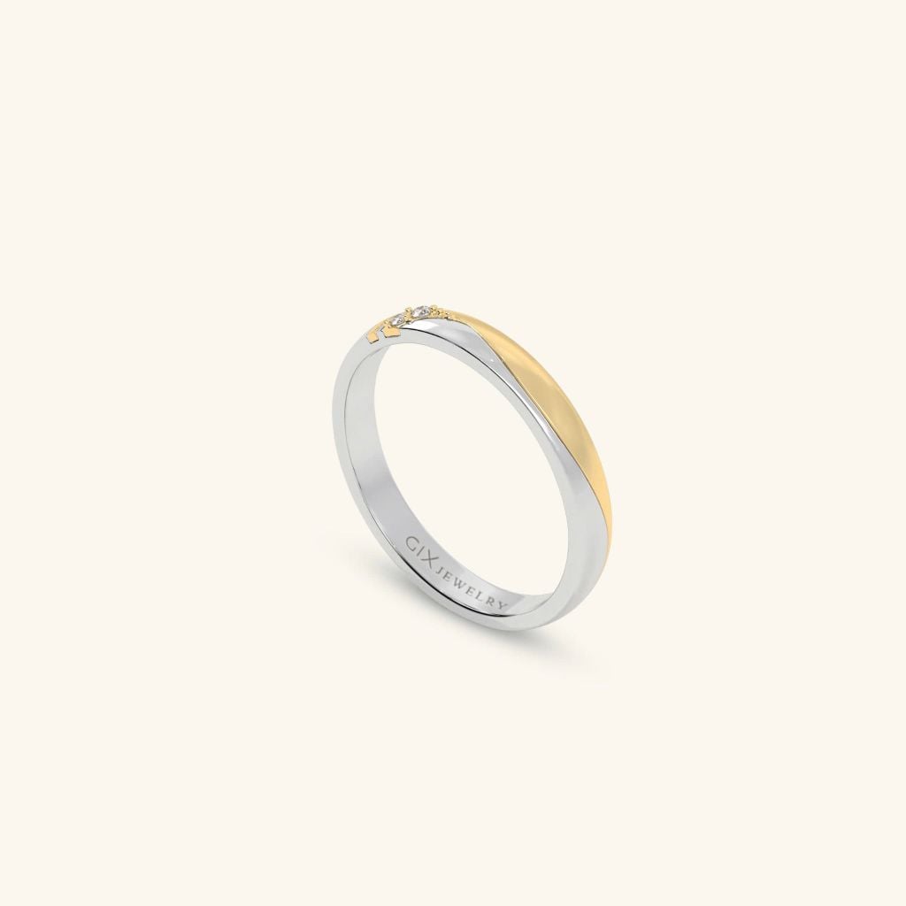  Nhẫn cưới vàng thiết kế riêng - GCR25050259 | Gix Jewel 