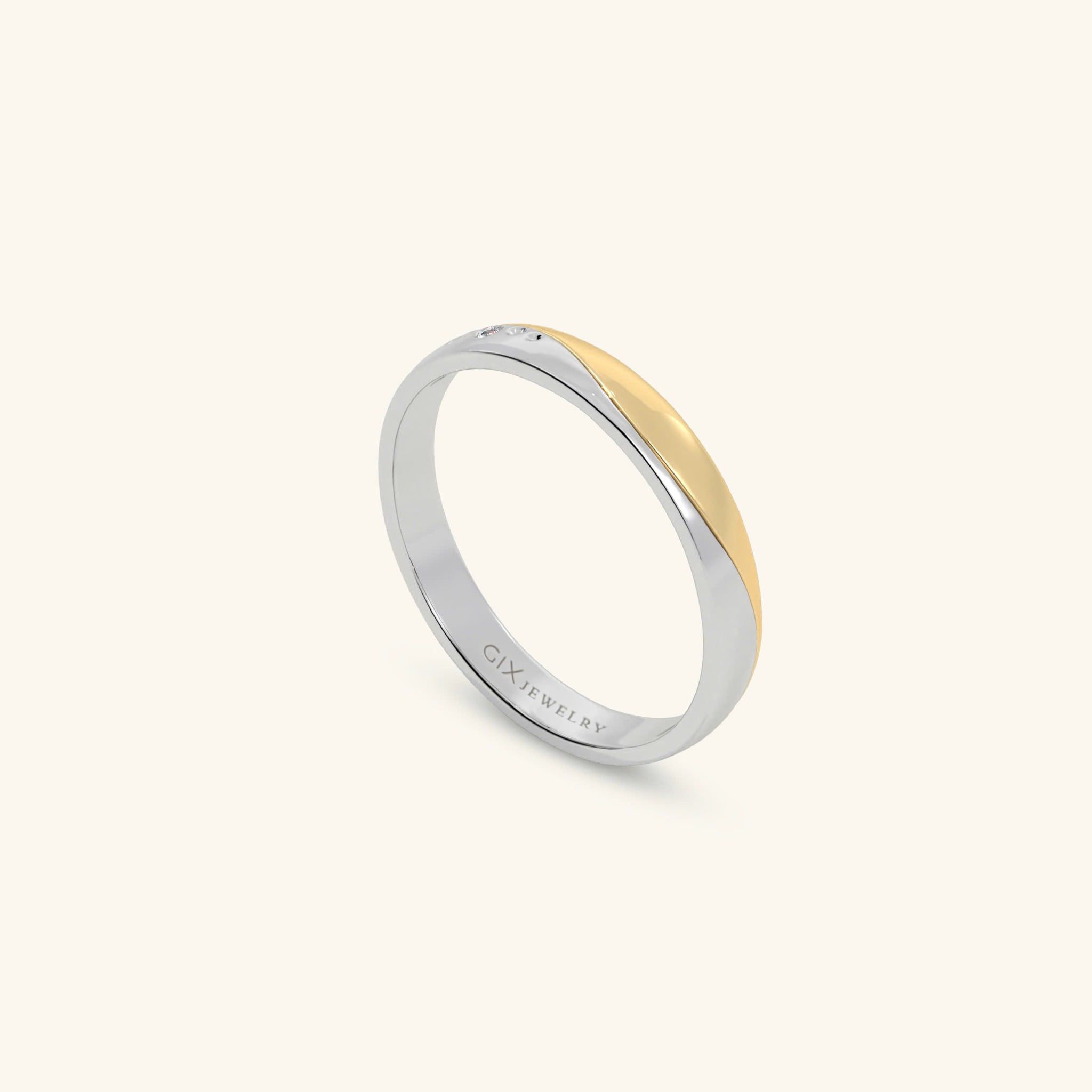  Nhẫn cưới vàng thiết kế riêng - GCR25050259 | Gix Jewel 
