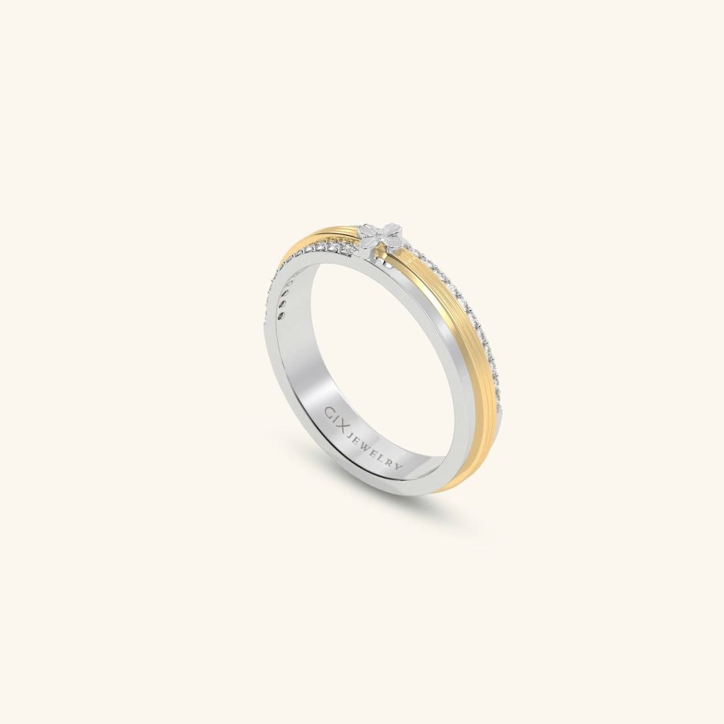  Nhẫn cưới vàng thiết kế riêng - GCR25050262 | Gix Jewel 