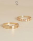  Nhẫn cưới vàng thiết kế riêng - GCR25050178 | Gix Jewel 