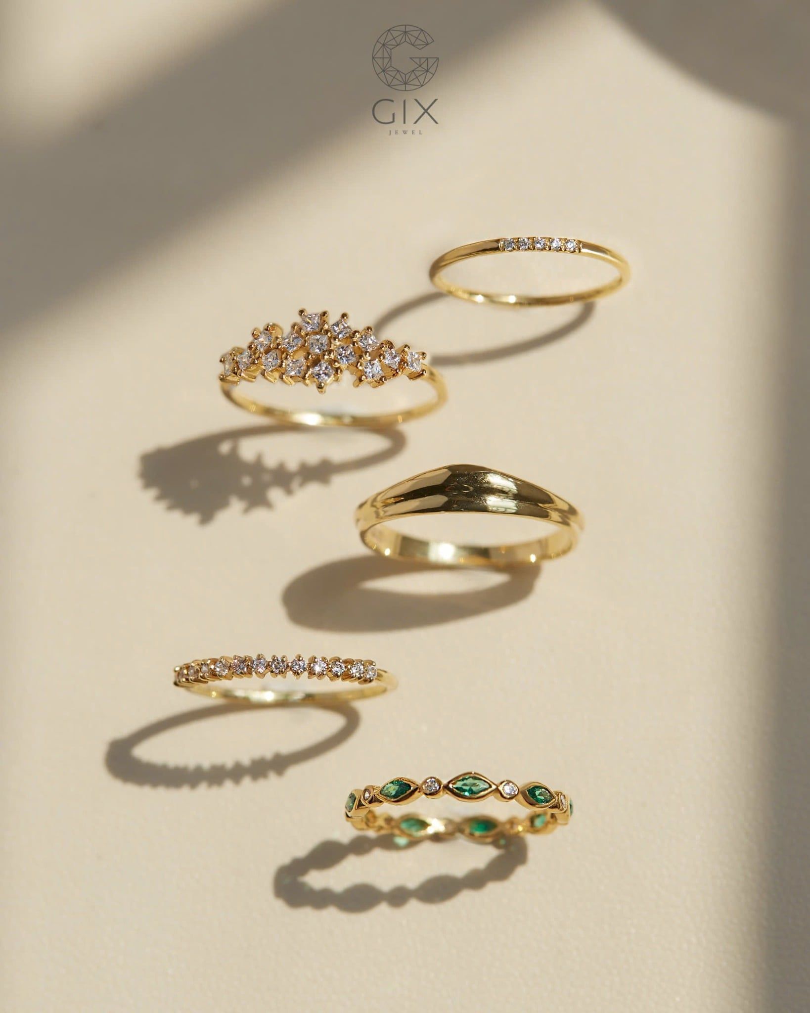  Nhẫn nữ vàng & bạc 925 - GNN25050149 | Gix Jewel 