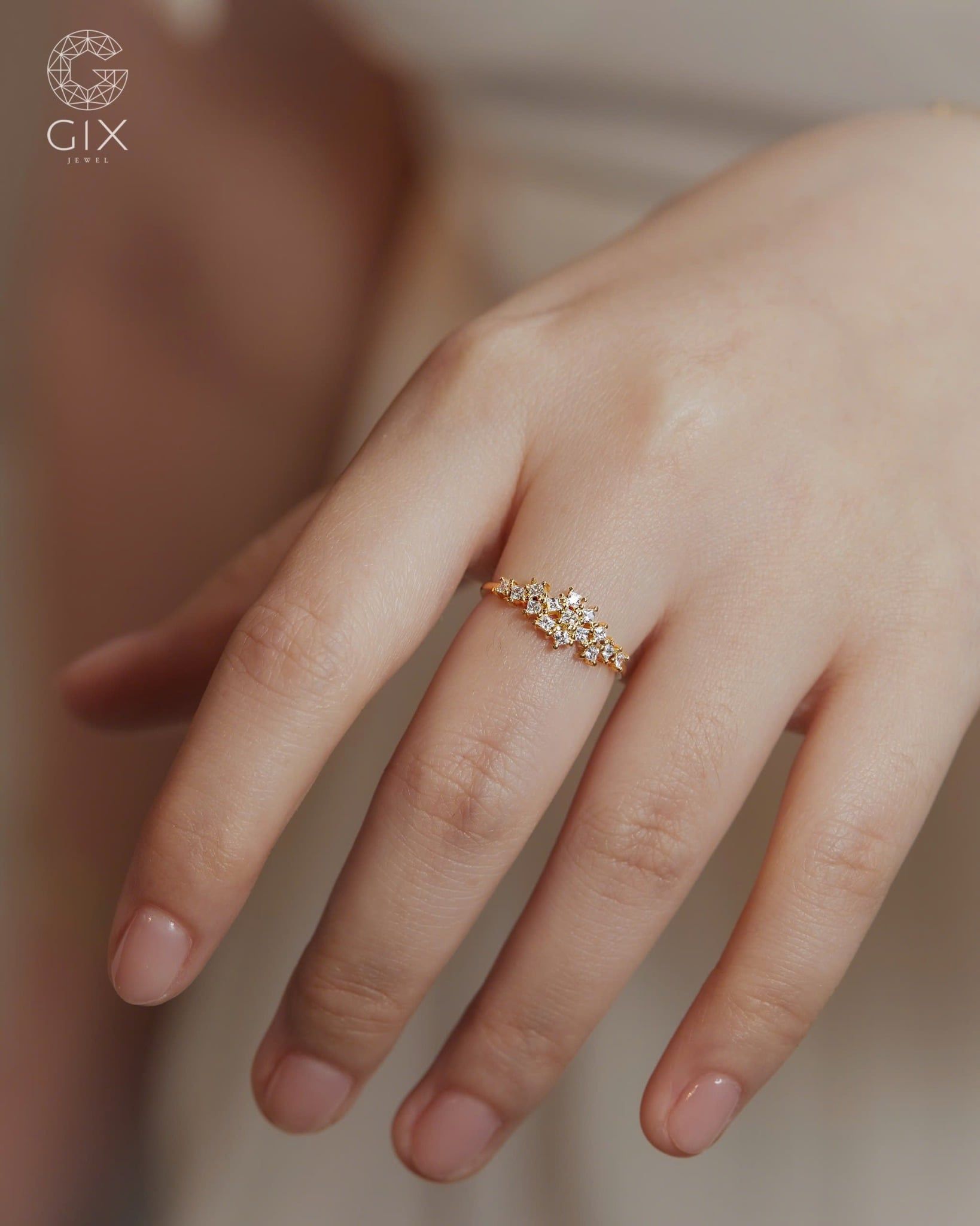  Nhẫn nữ vàng & bạc 925 - GNN25050138 | Gix Jewel 
