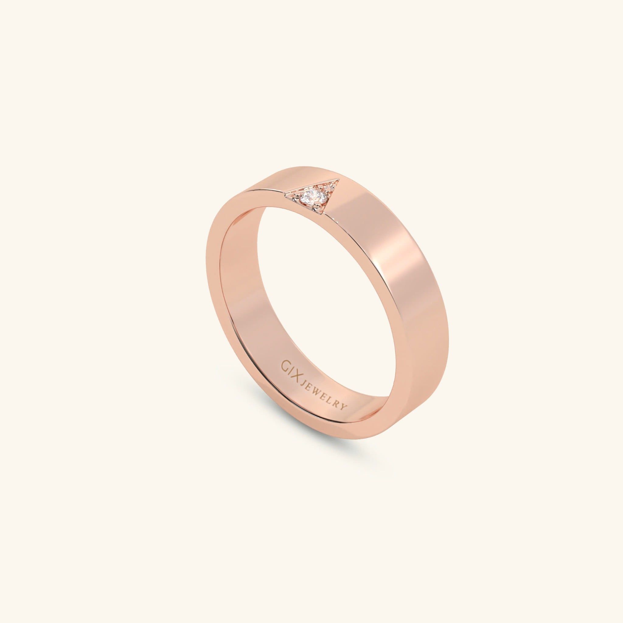  Nhẫn cưới vàng thiết kế riêng - GCR25050268 | Gix Jewel 