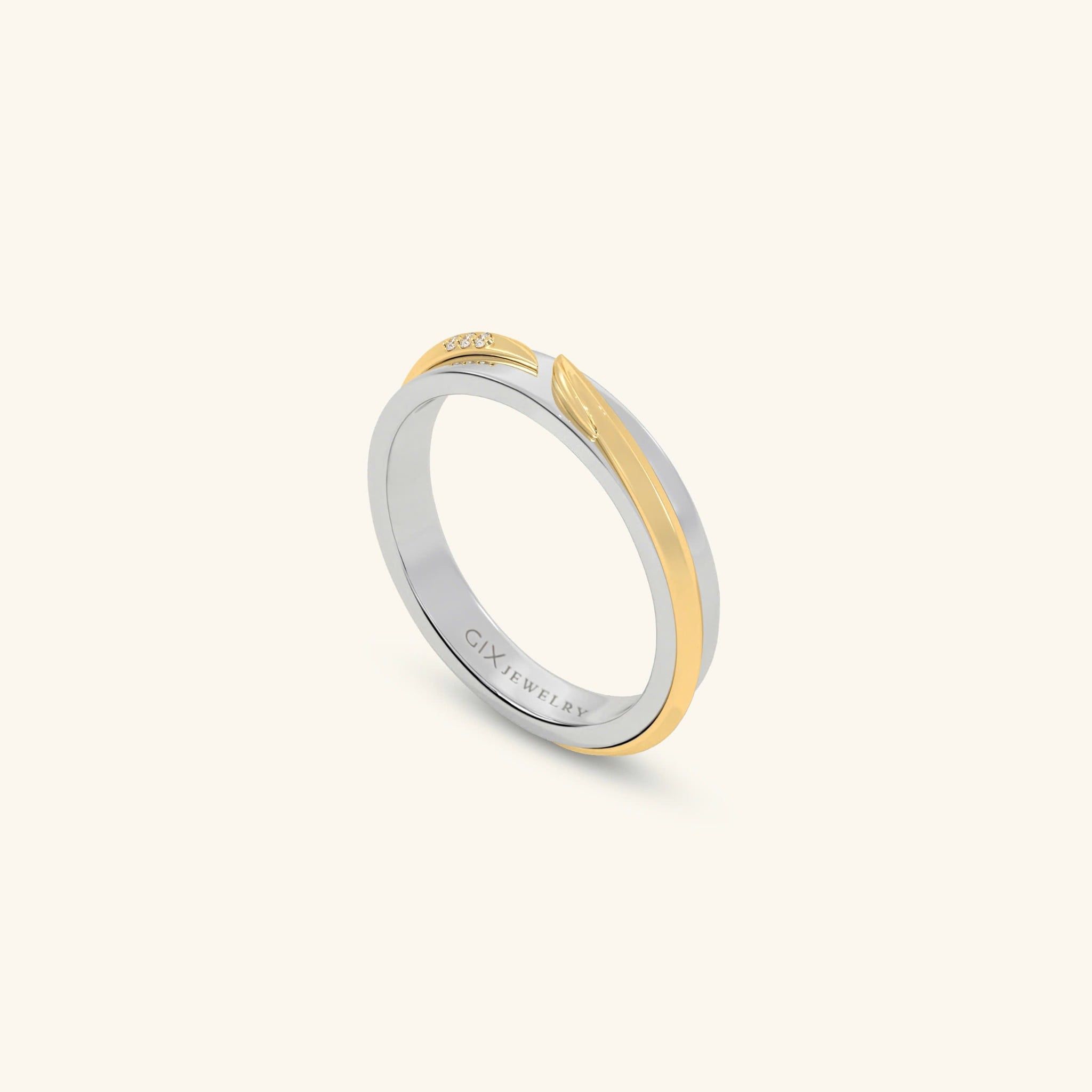  Nhẫn cưới vàng thiết kế riêng - GCR25050276 | Gix Jewel 