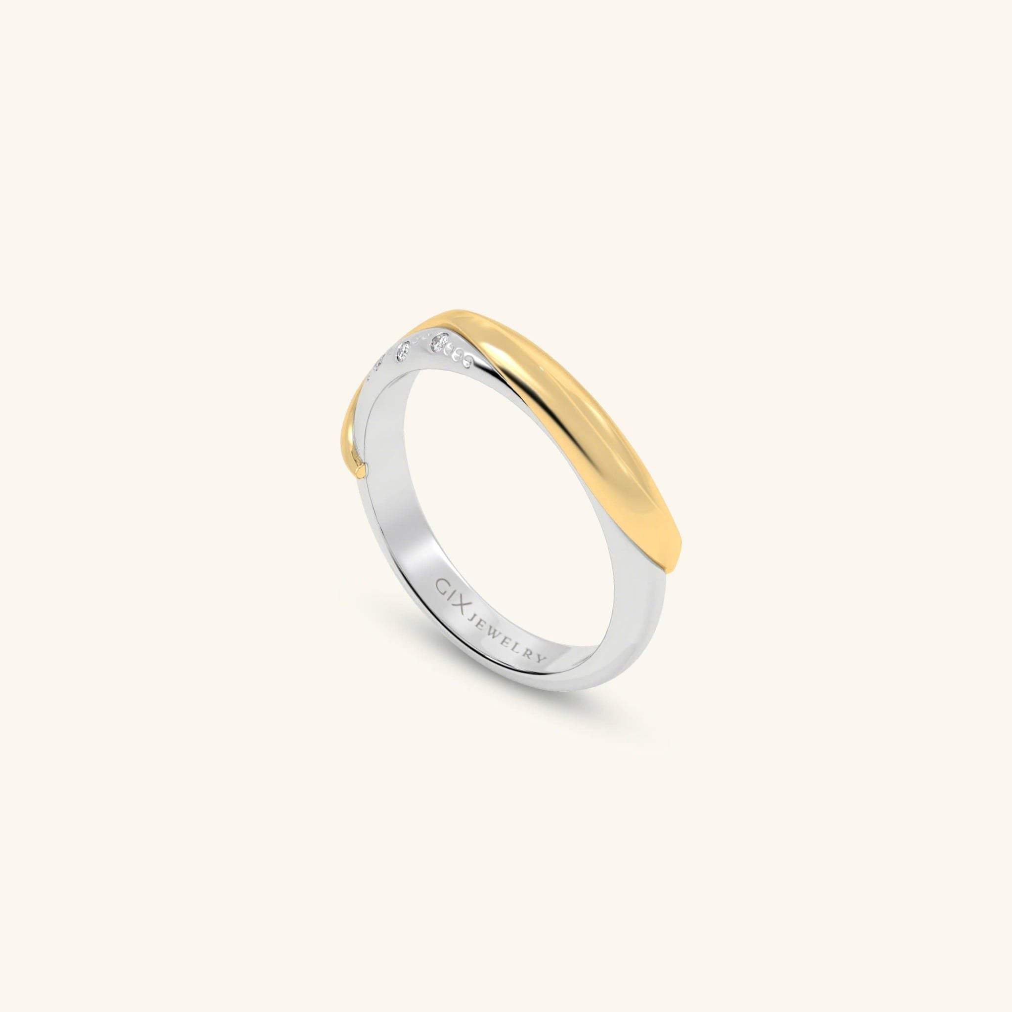  Nhẫn cưới vàng thiết kế riêng - GCR25050283 | Gix Jewel 