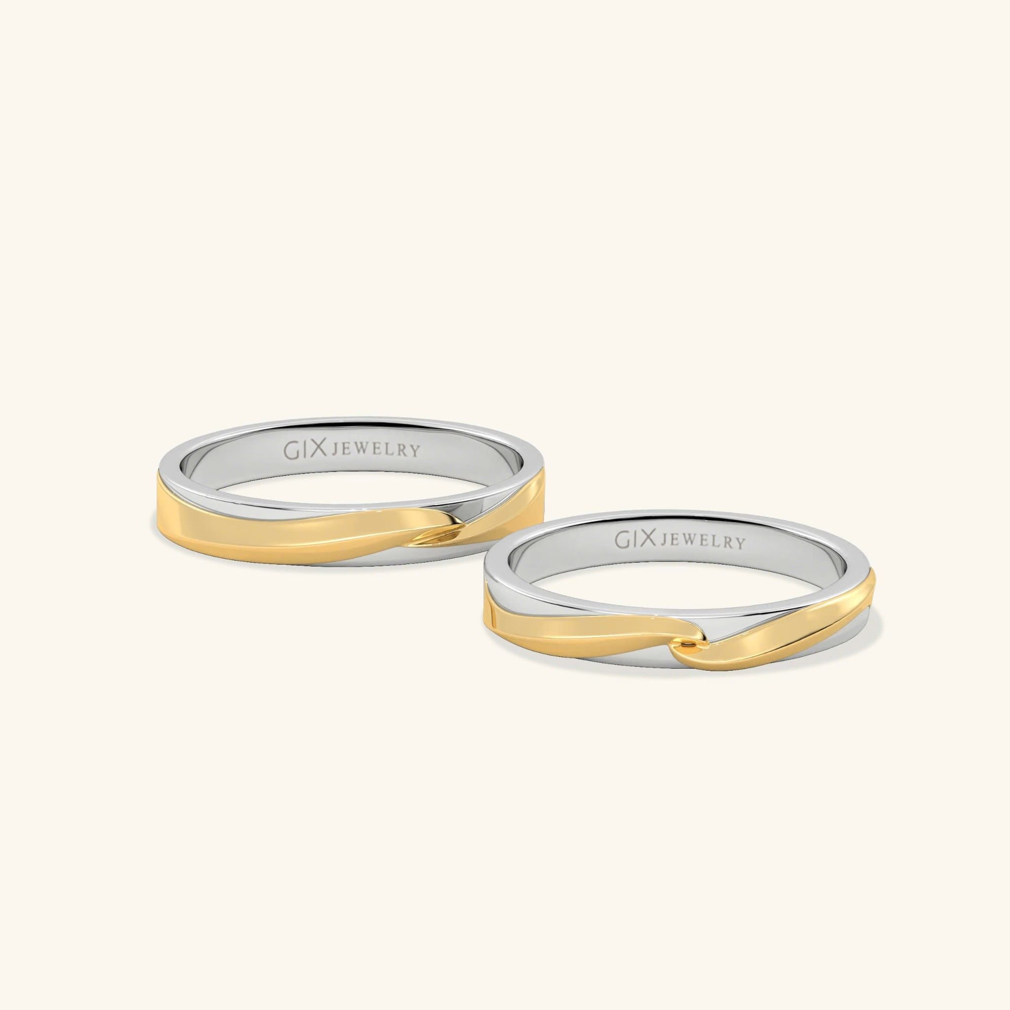  Nhẫn cưới vàng thiết kế riêng - GCR25050281 | Gix Jewel 