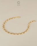  Vòng tay tennis đính đá vàng 18k & bạc đẹp cho nam nữ đeo đôi Gix Jewel 