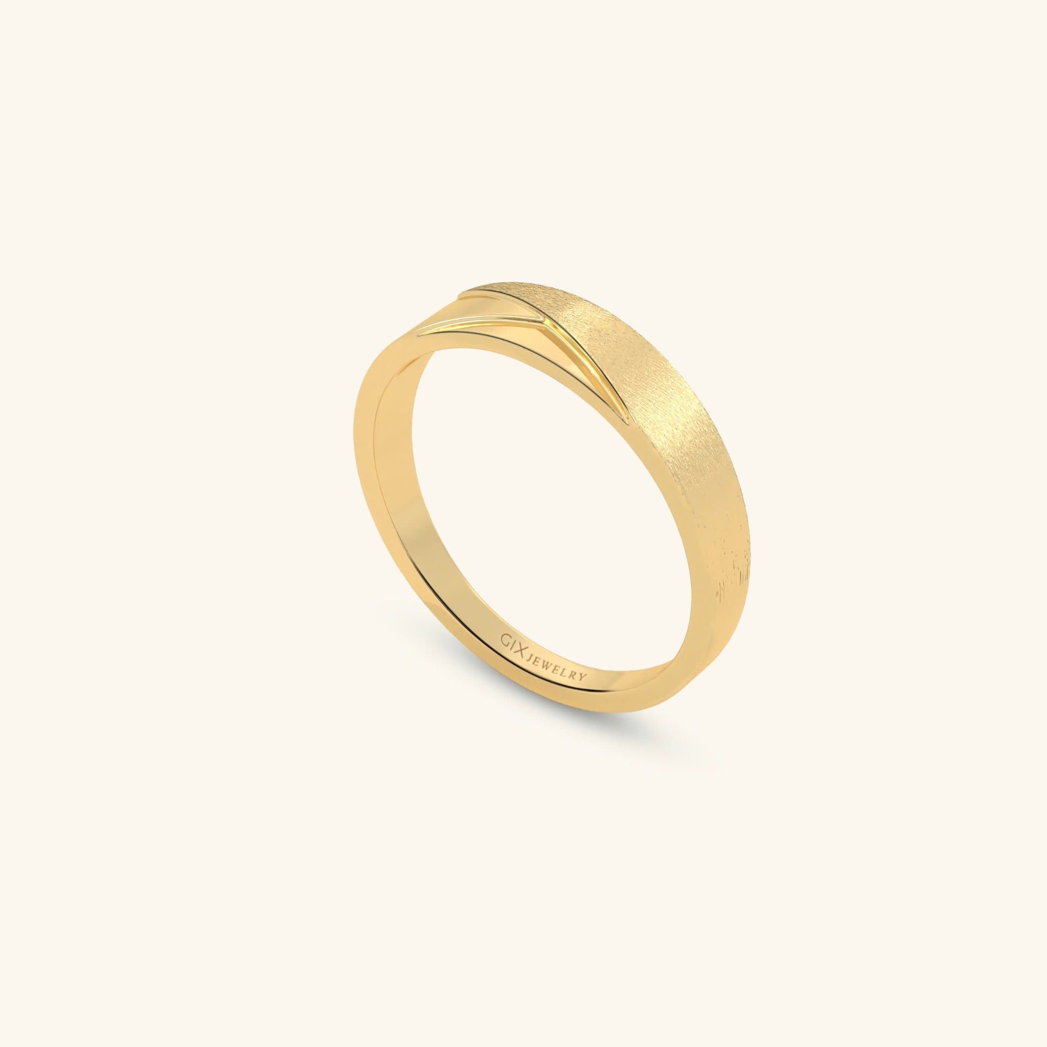  Nhẫn cưới vàng thiết kế riêng - GCR25050208 | Gix Jewel 