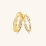  Nhẫn cưới vàng thiết kế riêng - GCR25050294 | Gix Jewel 
