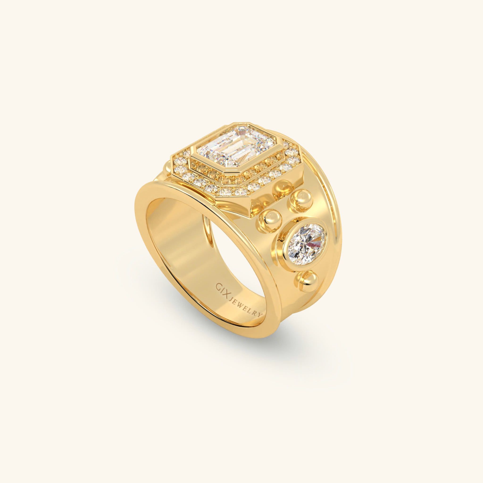  Nhẫn nam thiết kế riêng - GNN25050158 | Gix Jewel 
