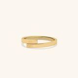  Nhẫn khắc chữ đai mảnh đơn giản - GNN25050174  | Gix Jewel 