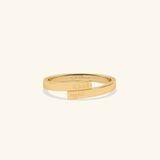  Nhẫn khắc chữ đai mảnh đơn giản - GNN25050174  | Gix Jewel 