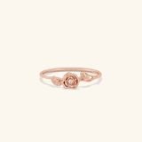  Nhẫn vàng 18k nữ hình hoa hồng đẹp | Gix Jewel 